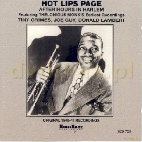 Hot Lips Page: After Hours in Harlem [CD]