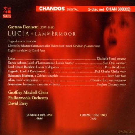 Gaetano Donizetti: Donizetti - Lucia Di Lammermoor [2CD]