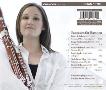Fantasies for Bassoon [CD]