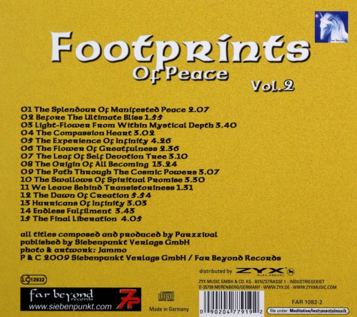 Footprints Of Peace Vol. 2 [CD]