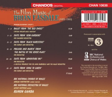 B. Easdale: Film Music of Brian Easdale [CD]