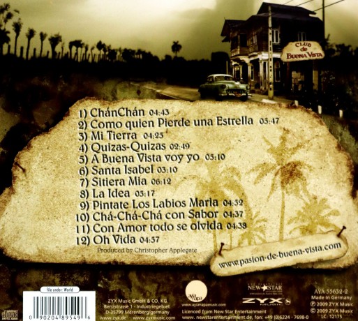 Pasion De Buena Vista (digipack) [CD]