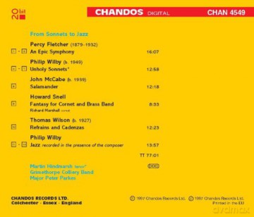 From Sonnets to Jazz - Grimethorpe Coliery Band [CD]