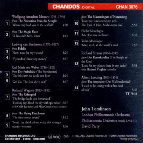 John Tomlinson: Great Operatic Arias: John Tomlinson, Bass 2 [CD]