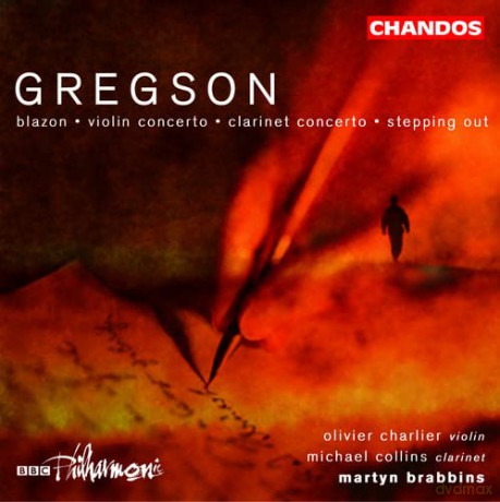E. Gregson: Gregson: Blazon; Violin Concerto; Clarinet Concerto; Stepping Out [CD]