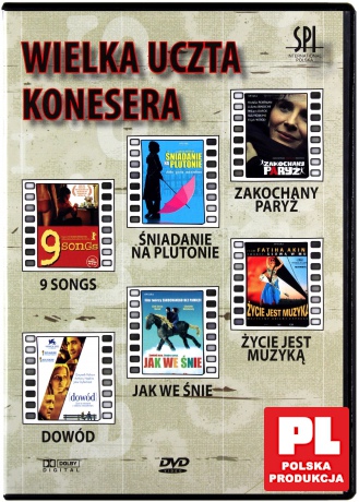 Wielka Uczta Konesera: 9 Songs / Dowód / Jak we śnie / Śniadanie na Plutonie / Zakochany Paryż / Życie jest muzyką [BOX] [6DVD]