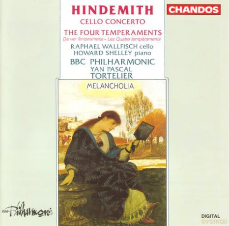 P. Hindemith: Hindemith: Cello Concerto; the Four Temperaments [CD]