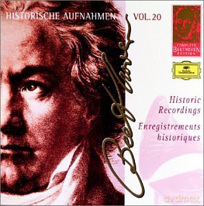 Ludwig Van Beethoven: Historische Aufnahmen - Vol. 20-Various Artists [CD]