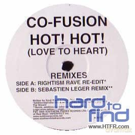 Co-Fusion: Hot Hot (Love To Heart) Remixes [Winyl]