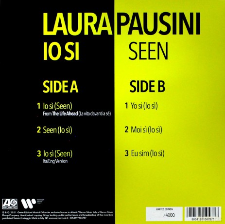 Laura Pausini: Io Si (Seen) [Winyl]