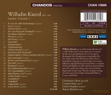 W. Kienzl: Kienzl: Lieder, Vol. 1 [CD]