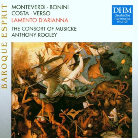 The Consort of Musicke: Lamento d'arianna [CD]