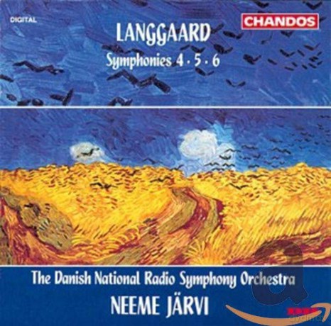 Rued Langgaard: Langgaard: Symphonies 4, 5, 6 [CD]