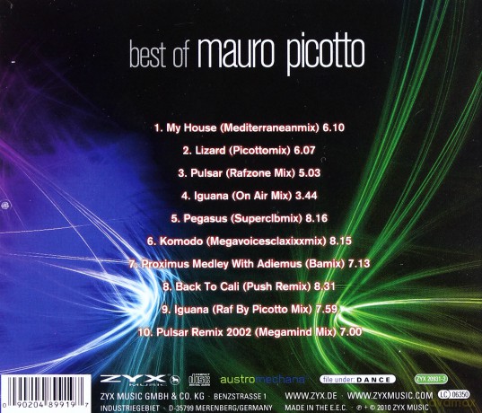 Best Of Mauro Picotto [CD]