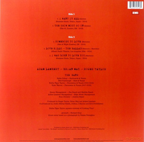 Queen/Adam Lambert: Live Around Ep (RSD 2021) [Winyl]