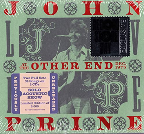 John Prine: Live At The Other End, December 1975 (RSD 2021) [2CD]