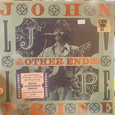 John Prine: Live At The Other End, December 1975 (RSD 2021) [4xWinyl]