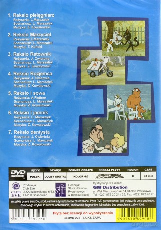 Reksio - Ratownik [DVD]