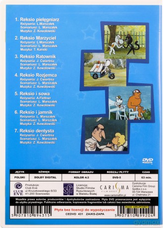 Reksio - Ratownik [DVD]