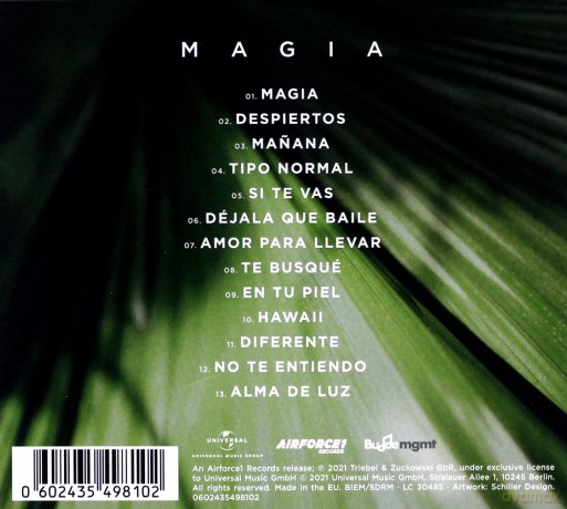Alvaro Soler: Magia [CD]