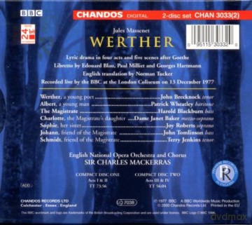 J. Massenet: Massenet Werther [2CD]
