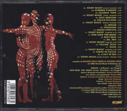 Gianni Dell'Orso: Mondi di Notte Oggi [CD]