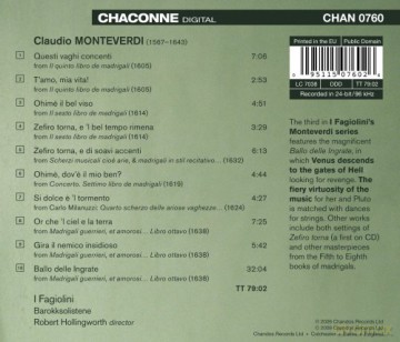C. Monteverdi: Monteverdi: Sweet Torment [CD]