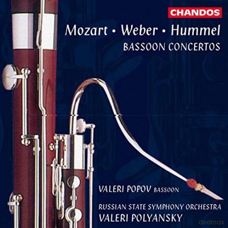 Wolfgang Amadeus Mozart: Mozart, Weber, Hummel: Bassoon Concertos [CD]