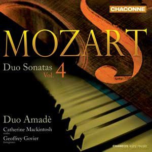 Wolfgang Amadeus Mozart: Mozart: Duo Sonatas vol. 4 [CD]