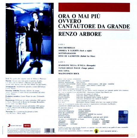 Renzo Arbore: Ora O Mai Piu Ovvero Cantautore Da Grande [Winyl]