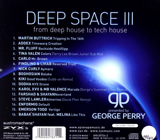 Deep Space 3 - From Deep House [CD]
