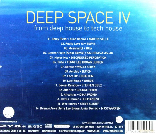 Deep Space 4 - From Deep House [CD]