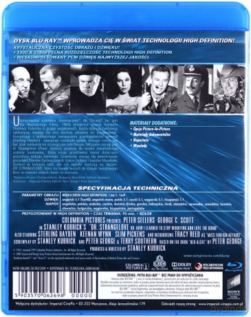 Dr. Strangelove [Blu-Ray]
