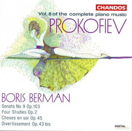 Boris Berman: Prokofiev: Complete Piano Music, Vol. 8 [CD]