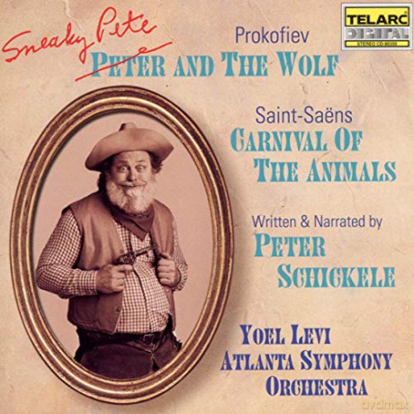 Pdq Bach: Prokofiev: Sneaky Pete and the Wolf, Saint-Saens: Carnival of the Animals [CD]