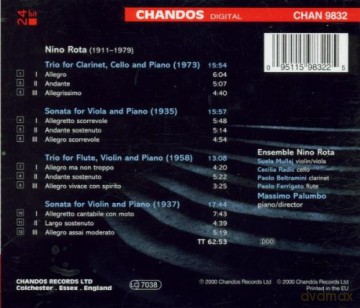 N. Rota: Rota: Chamber Works [CD]