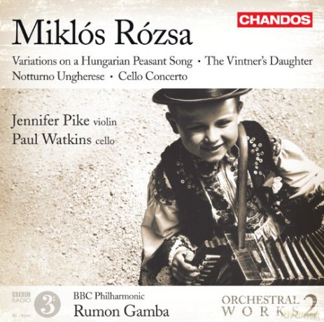 M. Rosza: Rozsa: Orchestral Works, Vol. 2 [CD]