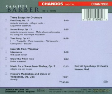 S. Barber: Samuel Barber [CD]