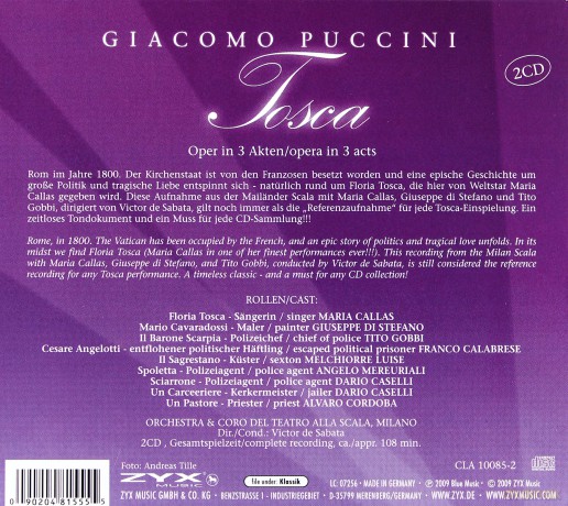 Tosca [2CD]