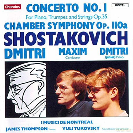 Shostakovich: Shostakovich: Concerto No. 1 for Piano, Op. 35, Chamber Symphony, Op. 110a [CD]