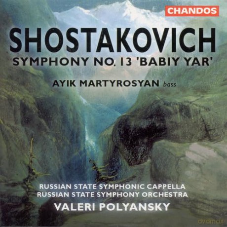 Dmitri Shostakovich: Shostakovich: Symphony no.13 "Babiy Yar" [CD]