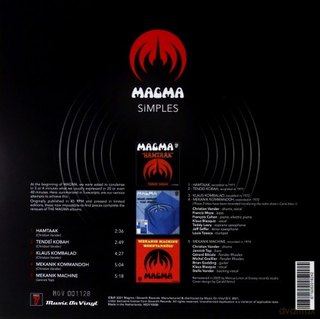 Magma: Simples [Winyl]