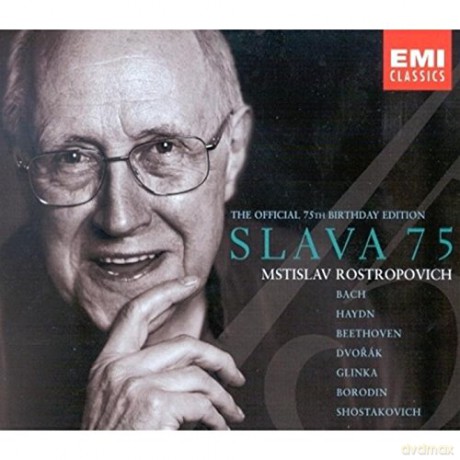 Mstislav Rostropovich: Slava 75: The Official 75th Birthday Edition [CD]