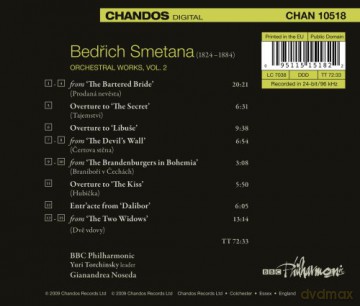 Bedrich Smetana: Smetana: Orchestral Works vol. 2 [CD]