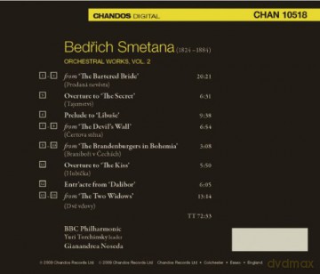 Bedrich Smetana: Smetana: Orchestral Works vol. 2 [CD]