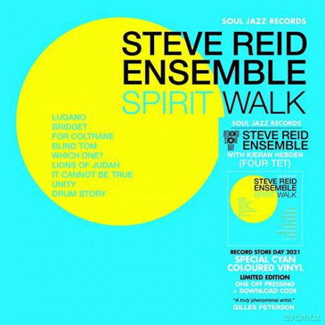 Soul Jazz Records Presents: Steve Reid Ensemble - Spirit Walk (Blue) [2xWinyl]