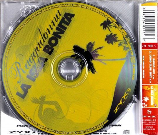 La Isla Bonita (Single) [CD]