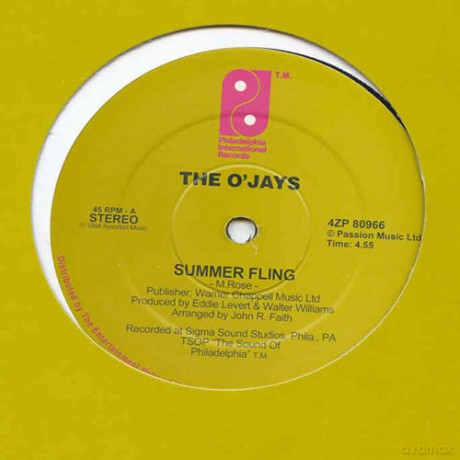 O Jays: Summer Fling/Put Our Head Together (The Sound Of Philadelphia) [Winyl]