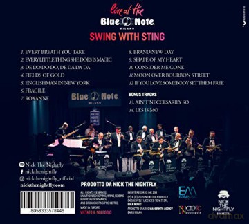 Nick The Nightfly: Swing With Sting [CD]