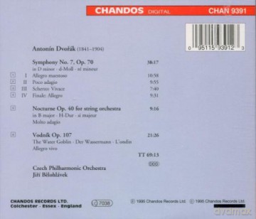 Antonin Dvorak: Symphony 7 [CD]